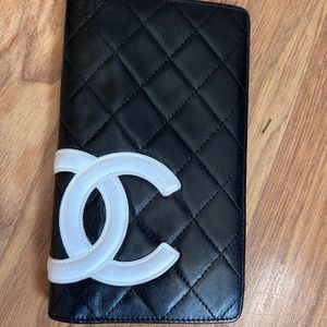 AUTHENTIC Chanel Cambon CC Long Wallet GORGEOUS MUST SEE!